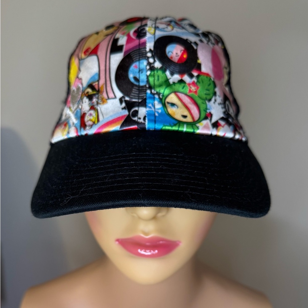 New Era Tokidoki collaboration Colorful Graphic Hat with Black Brim